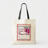 "Liebe, Verlust und was ich wach habe" Tote Tasche (Vorne)