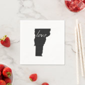 Liebe Vermont Serviette (Beispiel)