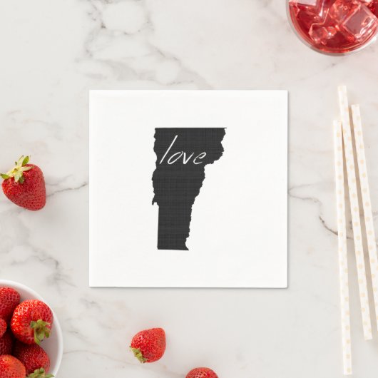 Liebe Vermont Serviette (Beispiel)