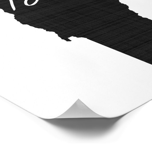 Liebe Vermont Wall Poster (Ecke)