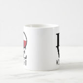 LIEBE Vernon Texas 11oz Kaffeetasse (Mittel)