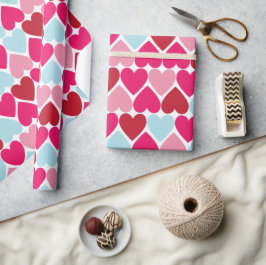 Liebe-Verpackungs-Papier Geschenkpapier