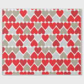 Liebe-Verpackungs-Papier Geschenkpapier (Flach)