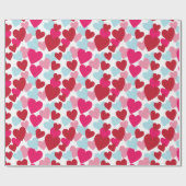 Liebe-Verpackungs-Papier Geschenkpapier (Flach)