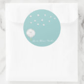 Liebe Versage Dandelion 1 Korinther 13 Runder Aufkleber (Tasche)