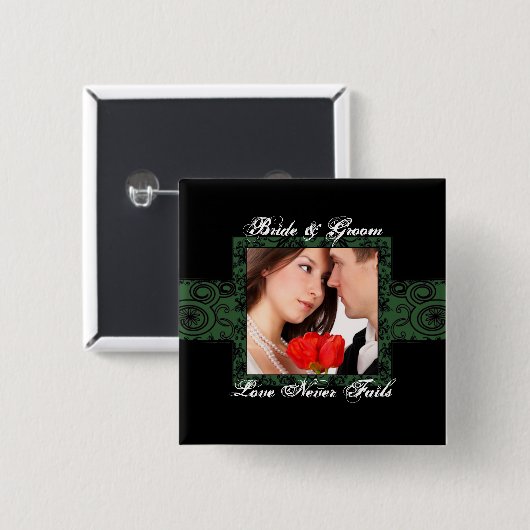 Liebe Versage Foto nie Button (Vorne & Hinten)