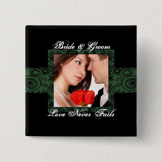 Liebe Versage Foto nie Button (Vorderseite)