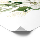 Liebe Versage nie, Aquarellschrift-Schriftenposter Poster (Ecke)