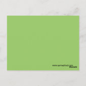 Liebe Versage nie Daisy 1 Korinther 13 Postkarte (Rückseite)