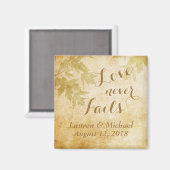 Liebe Versage nie die Natur Magnet (Vorderseite/Rückseite)