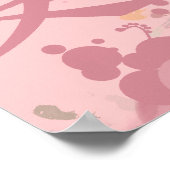 Liebe Versage nie Hochzeitsvows Poster (Ecke)