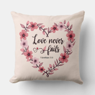Liebe Versage nie Kissen