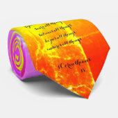 Liebe Versage nie Krawatte (Gerollt)