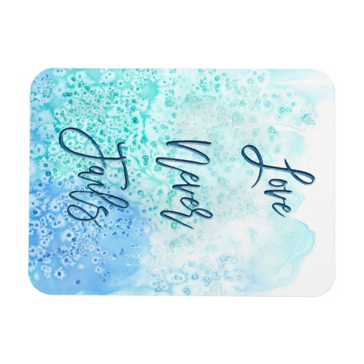 Liebe Versage nie - Magnet (Horizontal)