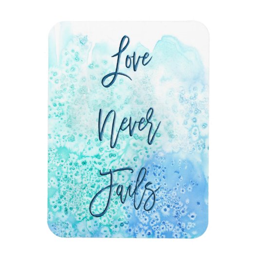 Liebe Versage nie - Magnet (Vertikal)