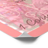 Liebe Versage nie mit Ehegatten Poster (Ecke)