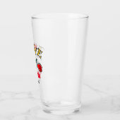 Liebe versage nie mit Namen oder Initialen anpasse Glas (Links)