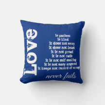 Liebe Versage nie Pillow