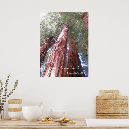 Liebe Versage nie Poster (Küche)