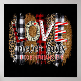 Liebe Versage nie Poster