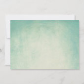 Liebe Versage nie rustikale Hochzeit Einladung (Rückseite)