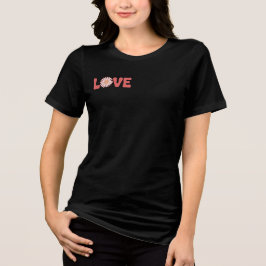 Liebe Versage nie Tri-Blend Shirt
