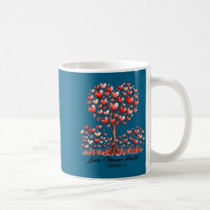 Liebe versagt nie 1 korinther 13_8 Herz Baum  Kaffeetasse