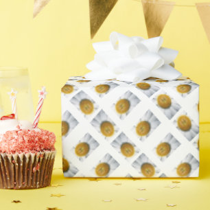 Liebe versagt nie Daisy 1 Korinther 13 Geschenkpapier