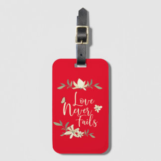 Liebe versagt nie JW 2019 Gepäckanhänger