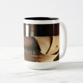 Liebe versagt nie Kaffee-Tasse für Zweifarbige Tasse (VorderseiteRechts)