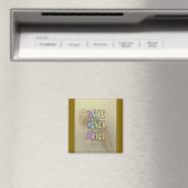 Liebe versagt nie Platz Magnet (In Situ (Geschirrspüler))