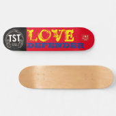 LIEBE-VERTEIDIGER/JMT-SKATEBOARDS SKATEBOARD (Horizontal)
