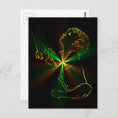 Liebe, Vertrauen, Hoffnung Postkarte (Vorne/Hinten)