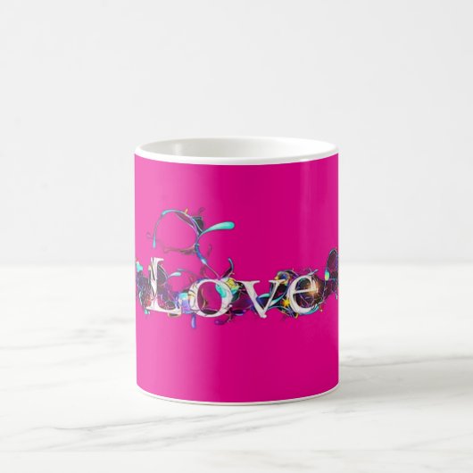 „Liebe“ Verwandlungstasse (Mittel)