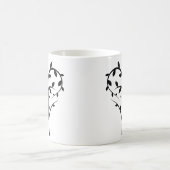 Liebe verziert kaffeetasse (Mittel)
