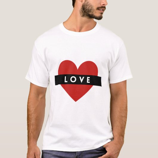 Liebe Vibes Only T - Shirt (Vorderseite)