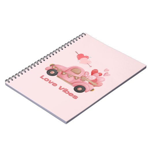 Liebe vibes , Valentinstag 2023 Notizblock (Linke Seite)