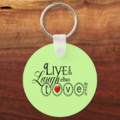 Liebe viel - Schlüsselanhänger (Vorderseite)