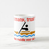 Liebe viele, vertrauen Sie wenigen, aber immer pad Kaffeetasse (Mittel)