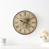 Liebe Vintag Große Wanduhr (Zuhause)