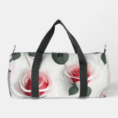 Liebe Vintag Populäre Rose Collection Duffle Bag (Rückseite)