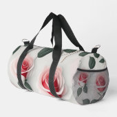 Liebe Vintag Populäre Rose Collection Duffle Bag (Rechte Ecke)