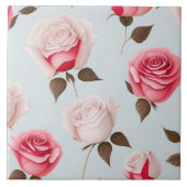 Liebe Vintag Trendy Rose Collection Fliese (Vorderseite)