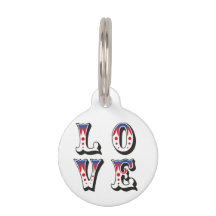 Liebe - Vintage Zirkus Karneval Stil