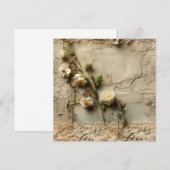 Liebe Vintager Dokumente mit Blume (3) (Vorne/Hinten)