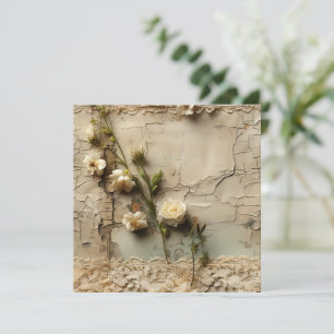 Liebe Vintager Dokumente mit Blume (3)