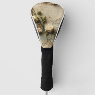 Liebe Vintager Dokumente mit Blume (3) Golf Headcover