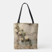 Liebe Vintager Dokumente mit Blume (3) Tasche (Rückseite)