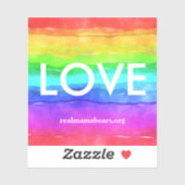 Liebe Vinyl Sticker (Blatt)