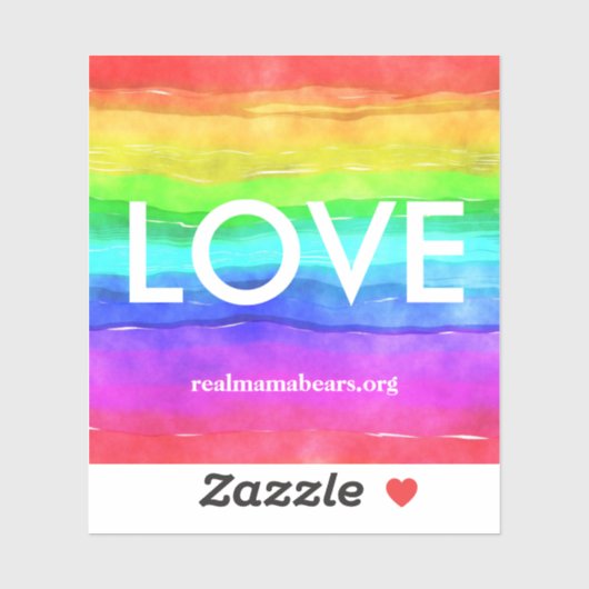 Liebe Vinyl Sticker (Blatt)